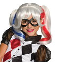 コスプレ衣装 コスチューム その他 32967 Rubies Girl's DC Super Hero Harley Quinn Costume Wig, Wh...