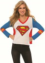 コスプレ衣装 コスチューム スーパーガール 880436 Rubie's Women's DC Superheroes Supergirl Sporty Tee, Multi, Mediumコスプレ衣装 コスチューム スーパーガール 880436