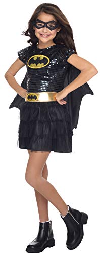 コスプレ衣装 コスチューム バットガール 610750_S Rubie 039 s Costume DC Superheroes Batgirl Sequin Dress Child Costume, Small , Blackコスプレ衣装 コスチューム バットガール 610750_S