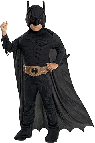 コスプレ衣装 コスチューム バットマン 881290 Rubie s Child s Dark Knight Rises Deluxe Muscle Chest Batman Costume with Mask Smallコスプレ衣装 コスチューム バットマン 881290