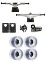 トラック スケボー スケートボード 海外モデル 直輸入 TGM Skateboards Core 6.0 Longboard Trucks Wheels Pac...