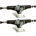 トラック スケボー スケートボード 海外モデル 直輸入 Silver Trucks M-Class Hollow Black/Polished Skateboa...