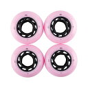 ウィール タイヤ スケボー スケートボード 海外モデル WELCOME Skateboard Wheels Orbs Ghost Lites Pink/Blac...