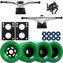 ウィール タイヤ スケボー スケートボード 海外モデル TGM Skateboards Core 6.0 Raw Longboard Trucks Wheels...