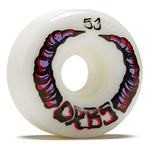 ウィール タイヤ スケボー スケートボード 海外モデル Welcome Orbs Apparitions Round 99A Skateboard Wheels - White - 53mmウィール タイヤ スケボー スケートボード 海外モデル