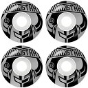 ウィール タイヤ スケボー スケートボード 海外モデル Darkstar Skateboards Divide Black/Silver Skateboard ...