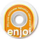 ウィール タイヤ スケボー スケートボード 海外モデル Enjoi Helvetica Neue Skateboard Wheels - Orange - 51...