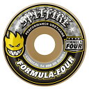 ウィール タイヤ スケボー スケートボード 海外モデル Spitfire Formula Four White/Yellow Conical 99D Skate...