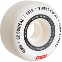 ウィール タイヤ スケボー スケートボード 海外モデル Globe G2 Conical Street Skateboard Wheels,White/Esse...