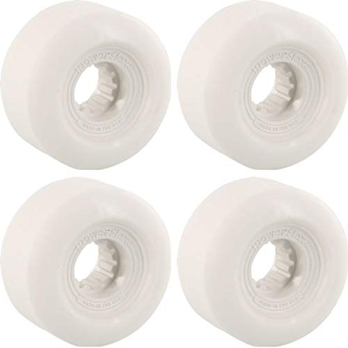 ウィール タイヤ スケボー スケートボード 海外モデル Powerflex Skateboards Gumball White Skateboard Wheels - 52mm 83b (Set of 4)ウィール タイヤ スケボー スケートボード 海外モデル