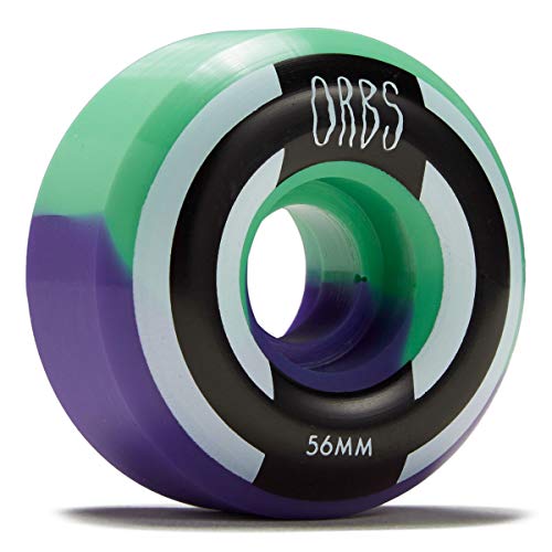 ウィール タイヤ スケボー スケートボード 海外モデル Welcome Orbs Apparitions Round 99A Skateboard Wheels - Mint/Lavender Split - 56mmウィール タイヤ スケボー スケートボード 海外モデル