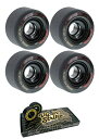 ウィール タイヤ スケボー スケートボード 海外モデル 65mm Blood Orange Morgan Series Black Skateboard Wheels - 82a with Viper Strike Skateboard Bearings 8mm Precision ABEC 7 Skateboard Bearings - Bundlウィール タイヤ スケボー スケートボード 海外モデル