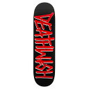 デッキ スケボー スケートボード 海外モデル 直輸入 Deathwish Skateboards Deathspray Red Deck 8.25