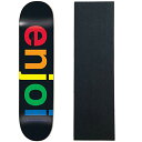 デッキ スケボー スケートボード 海外モデル 直輸入 Enjoi Skateboard Deck Spectrum Black 8.25