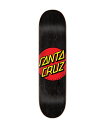 デッキ スケボー スケートボード 海外モデル 直輸入 SANTA CRUZ Classic Dot 8.25in x 31.83in Skateboard De...