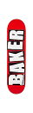 fbL XP{[ XP[g{[h COf A Baker Skateboards Brand Logo Red / White Skateboard Deck - 8