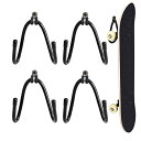 fbL XP{[ XP[g{[h COf A Kesywale 4 Pack Skateboard Rack Wall Mount Adjustable Longboard Deck Wall Hanger Holder Display for Guitar, Skis, Snowboards, Water Skis and MorefbL XP{[ XP[g{[h COf A