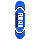 デッキ スケボー スケートボード 海外モデル 直輸入 Real Team Classic Oval Skateboard Deck - Blue - 8.50"デッキ スケボー スケートボード 海外モデル 直輸入