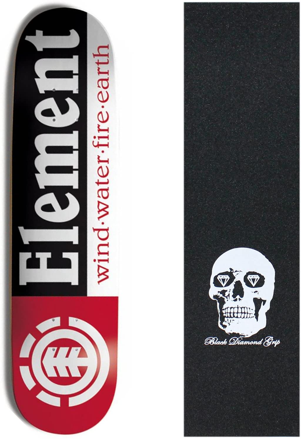 デッキ スケボー スケートボード 海外モデル 直輸入 【送料無料】Element Skateboards Section Deck Skateboard 7.75 Skull Griptapeデッキ スケボー スケートボード 海外モデル 直輸入