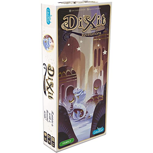 ボードゲーム 英語 アメリカ 海外ゲーム Dixit Revelations Board Game EXPANSION - Uncover Myths Enchantments with 84 New Art Cards Creative Storytelling Game for Kids Adults, Ages 8 , 3-6 Players, 30 Min Playtiボードゲーム 英語 アメリカ 海外ゲーム