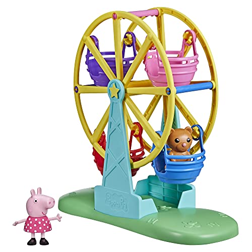 Peppa Pig ybpsbO AJA  Peppa Pig Peppafs Adventures Peppafs Ferris Wheel Playset Preschool Toy Figure and Accessory for Kids Ages 3 and UpPeppa Pig ybpsbO AJA 