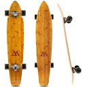 マグネート ロングスケートボード スケボー 海外モデル アメリカ直輸入 Magneto 44-inch Kicktail Cruiser Longboard Skateboard - Bamboo & Canadian Maple Deck - Ideal for Commuting, Cruisingマグネート ロングスケートボード スケボー 海外モデル アメリカ直輸入