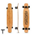 マグネート ロングスケートボード スケボー 海外モデル アメリカ直輸入 Magneto Bamboo Carbon Fiber Longboard Skateboard | 46” x 9.5” | Cruising, Carving, Downhill and Dancing | Kicktaマグネート ロングスケートボード スケボー 海外モデル アメリカ直輸入