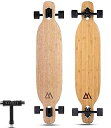 マグネート ロングスケートボード スケボー 海外モデル アメリカ直輸入 Magneto Longboards Bamboo Longboards| 42” x 9” | for Cruising, Carving, Free-Style, Downhill and Dancing (Bambooマグネート ロングスケートボード スケボー 海外モデル アメリカ直輸入