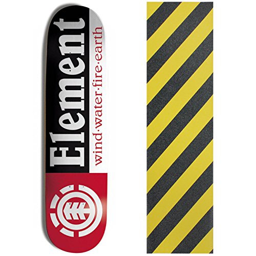 デッキ スケボー スケートボード 海外モデル 直輸入 【送料無料】Element Skateboards Section Deck Skateboard 7.75 Caution Gripデッキ スケボー スケートボード 海外モデル 直輸入