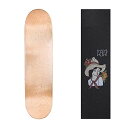デッキ スケボー スケートボード 海外モデル 直輸入 Cal 7 Natural Skateboard Deck with Graphic Grip Tape ...