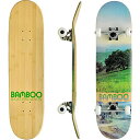 商品情報 商品名スタンダードスケートボード スケボー 海外モデル 直輸入 Bamboo Skateboards Complete Skateboard - More Pop, Lighter, Stronger & Lasts Longer Than Most Decks- Includes Deck, Trucks, Wheels, Hardware, スタンダードスケートボード スケボー 海外モデル 直輸入 商品名（英語）Bamboo Skateboards Complete Skateboard - More Pop, Lighter, Stronger & Lasts Longer Than Most Decks- Includes Deck, Trucks, Wheels, Hardware, ABEC 7 Bearings, Grip Tape, & Bonus Y Tool, 7.75 型番1-06-045-03-00 海外サイズ7.75 ブランドBamboo Skateboards 関連キーワードスタンダードスケートボード,スケボー,海外モデル,直輸入このようなギフトシーンにオススメです。プレゼント お誕生日 クリスマスプレゼント バレンタインデー ホワイトデー 贈り物