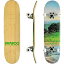 スタンダードスケートボード スケボー 海外モデル 直輸入 Bamboo Skateboards Complete Skateboard - More Pop, Lighter, Stronger & Lasts Longer Than Most Decks- Includes Deck, Trucks, Wheels, Hardware, スタンダードスケートボード スケボー 海外モデル 直輸入