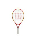 テニス ラケット 輸入 アメリカ ウィルソン Wilson US Open 21 Junior/Youth Recreational Tennis Racket, Red/Yellowテニス ラケット 輸入 アメリカ ウィルソン