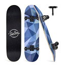 商品情報 商品名スタンダードスケートボード スケボー 海外モデル 直輸入 BELEEV Skateboards for Beginners, 31 Inch Complete Skateboard for Kids Teens Adults, 7 Layer Canadian Maple Double Kick Deck Concave Cruiser Tスタンダードスケートボード スケボー 海外モデル 直輸入 商品名（英語）BELEEV Skateboards for Beginners, 31 Inch Complete Skateboard for Kids Teens Adults, 7 Layer Canadian Maple Double Kick Deck Concave Cruiser Trick Skateboard (Grey) 型番BE037-D ブランドBELEEV 関連キーワードスタンダードスケートボード,スケボー,海外モデル,直輸入このようなギフトシーンにオススメです。プレゼント お誕生日 クリスマスプレゼント バレンタインデー ホワイトデー 贈り物