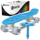 商品情報 商品名スタンダードスケートボード スケボー 海外モデル 直輸入 Skatro Mini Cruiser Skateboard. 22x6inch Retro Style Plastic Board Comes Completeスタンダードスケートボード スケボー 海外モデル 直輸入 商品名（英語）Skatro Mini Cruiser Skateboard. 22x6inch Retro Style Plastic Board Comes Complete 型番895737000047 ブランドSkatro 関連キーワードスタンダードスケートボード,スケボー,海外モデル,直輸入このようなギフトシーンにオススメです。プレゼント お誕生日 クリスマスプレゼント バレンタインデー ホワイトデー 贈り物