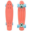 スタンダードスケートボード スケボー 海外モデル 直輸入 Cal 7 22.5-Inch Mini Cruiser Skateboard Swirl Wheels (Melrose)スタンダードスケートボード スケボー 海外モデル 直輸入