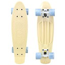 スタンダードスケートボード スケボー 海外モデル 直輸入 Cal 7 22.5-Inch Mini Cruiser Skateboard Swirl Wheels (Snowdrop)スタンダードスケートボード スケボー 海外モデル 直輸入