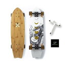 X^_[hXP[g{[h XP{[ COf A Arbor Collective Bamboo Collection Skateboard Bundled with Swell Skate Tool + Crate White Shark Sticker (Sizzler Bamboo)X^_[hXP[g{[h XP{[ COf A