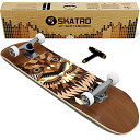 スタンダードスケートボード スケボー 海外モデル 直輸入 SKATRO - Pro Skateboard 31