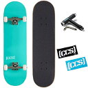 スタンダードスケートボード スケボー 海外モデル 直輸入 [CCS] Logo Skateboard Complete Mint 7.75