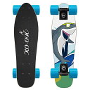 X^_[hXP[g{[h XP{[ COf A KO-ON Skateboard Complete Skateboards 22 Inch Mini Cruiser Skateboards for Beginners Kids Boys and Girls (Diego Jaws)X^_[hXP[g{[h XP{[ COf A