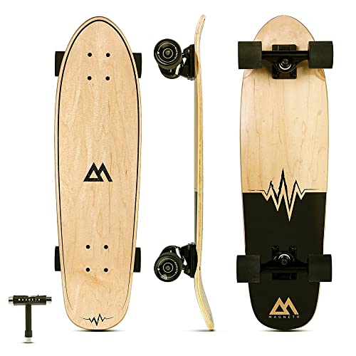 スタンダードスケートボード スケボー 海外モデル 直輸入 【送料無料】Magneto Mini Cruiser Skateboard Cruiser | 27.5