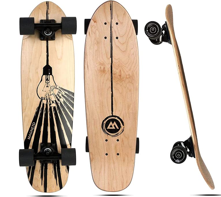 スタンダードスケートボード スケボー 海外モデル 直輸入 【送料無料】Magneto Mini Cruiser Skateboard Cruiser | 27.5