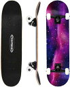 スタンダードスケートボード スケボー 海外モデル 直輸入 ChromeWheels 31 inch Skateboard Complete Skateboards Double Kick Skate Board 7 Layer Canadian Maple Deck Skateboard for Kids and Beginnersスタンダードスケートボード スケボー 海外モデル 直輸入