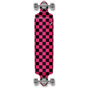 ロングスケートボード スケボー 海外モデル 直輸入 Yocaher Checker Graphic Professional Speed Drop Down S...