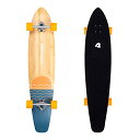 OXP[g{[h XP{[ COf A Retrospec Zed Longboard Skateboard Complete Cruiser | Bamboo & Canadian Maple Wood Cruiser w/Reverse Kingpin Trucks for Commuting, Cruising, Carving & DowOXP[g{[h XP{[ COf A