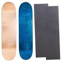 デッキ スケボー スケートボード 海外モデル 直輸入 Cal 7 Blank Maple Skateboard Decks with Grip Tape| Tw...