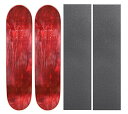 デッキ スケボー スケートボード 海外モデル 直輸入 Cal 7 Pack of 2 Blank Maple Skateboard Decks with Gri...