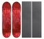 デッキ スケボー スケートボード 海外モデル 直輸入 Cal 7 Pack of 2 Blank Maple Skateboard Decks with Grip Tape (7.75 Inch, Red)デッキ スケボー スケートボード 海外モデル 直輸入