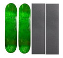 fbL XP{[ XP[g{[h COf A Cal 7 Pack of 2 Blank Maple Skateboard Decks with Grip Tape (8 Inch, Green)fbL XP{[ XP[g{[h COf A